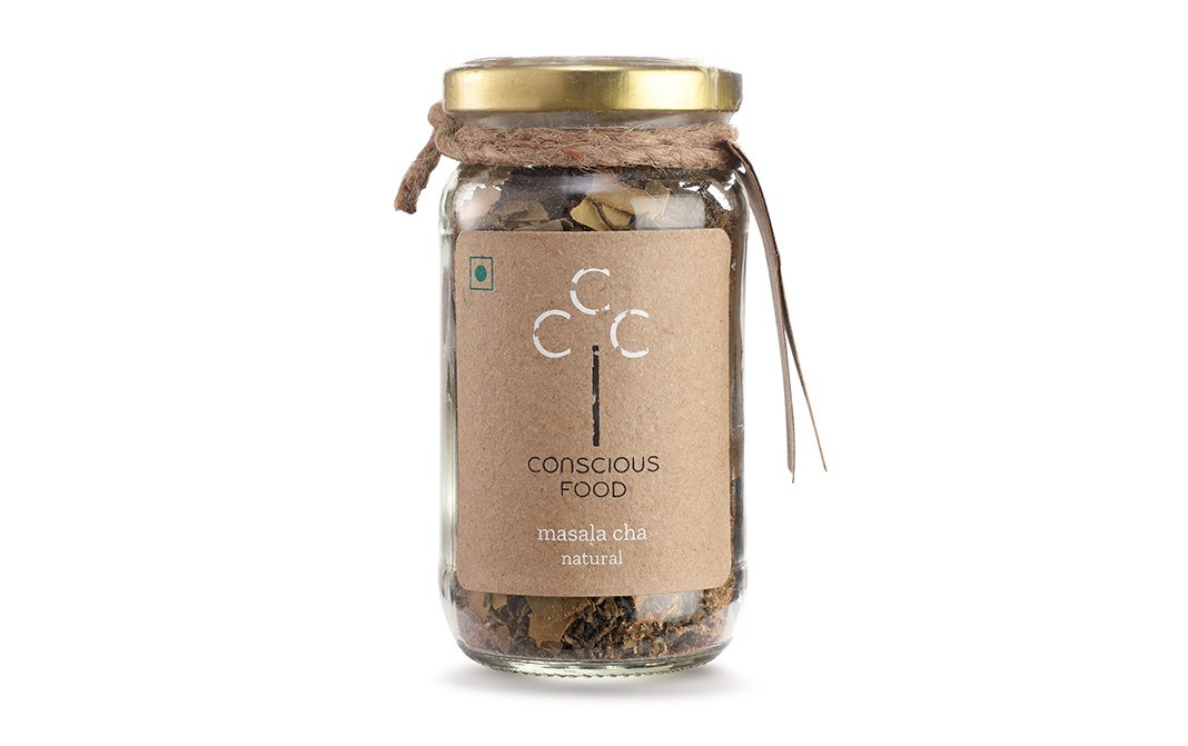 Conscious Food Masala Cha Natural    Glass Jar  50 grams
